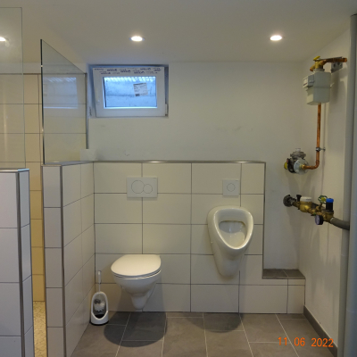 Sanitär im Keller