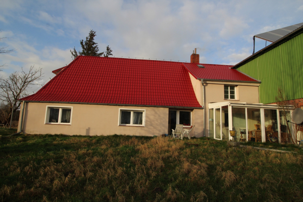 Südansicht mit Wintergarten